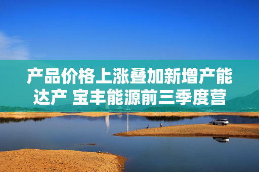 产品价格上涨叠加新增产能达产 宝丰能源前三季度营收净利均实现同比双位数增长 第1张 产品价格上涨叠加新增产能达产 宝丰能源前三季度营收净利均实现同比双位数增长 第1张