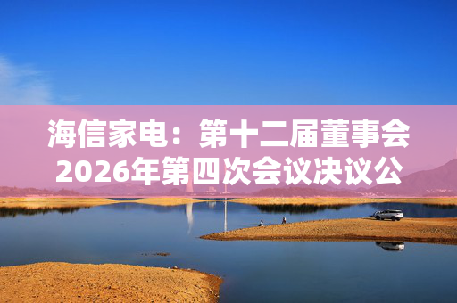 海信家电：第十二届董事会2026年第四次会议决议公告 第1张