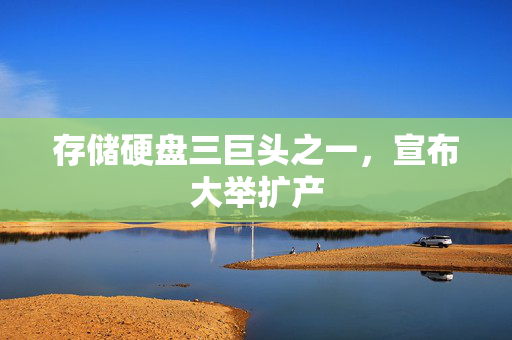 存储硬盘三巨头之一，宣布大举扩产