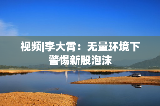 视频|李大霄：无量环境下警惕新股泡沫 第1张