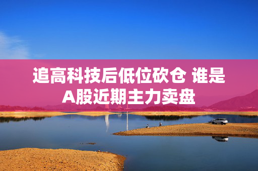 追高科技后低位砍仓 谁是A股近期主力卖盘