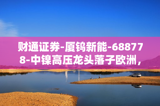 财通证券-厦钨新能-688778-中镍高压龙头落子欧洲，前瞻布局储氢材料-230811