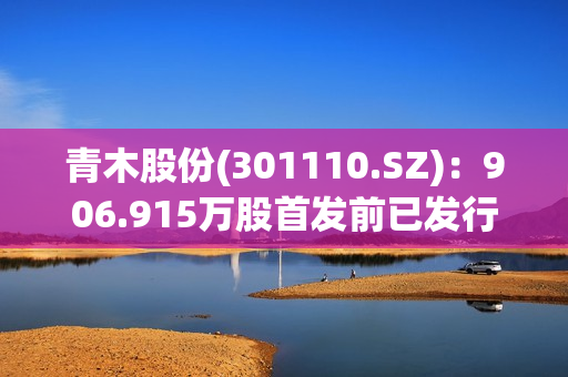 青木股份(301110.SZ)：906.915万股首发前已发行股份将于9月11日实际可上市流通
