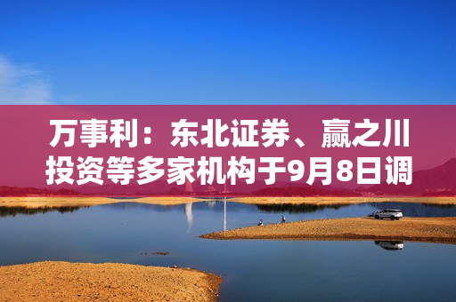 万事利：东北证券、赢之川投资等多家机构于9月8日调研我司