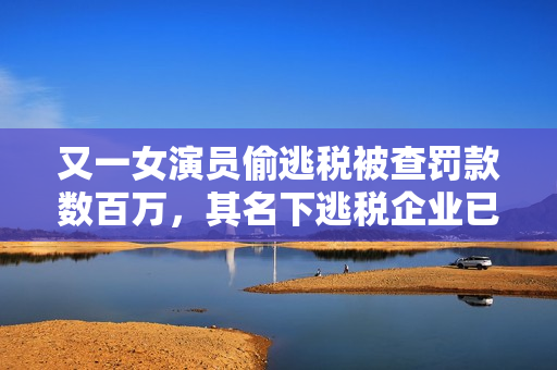 又一女演员偷逃税被查罚款数百万，其名下逃税企业已注销