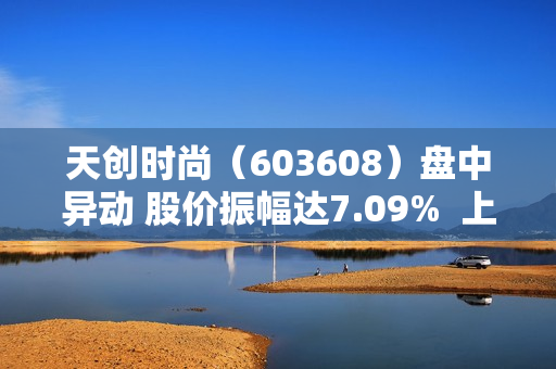 天创时尚（603608）盘中异动 股价振幅达7.09%  上涨6.86%（10-24）