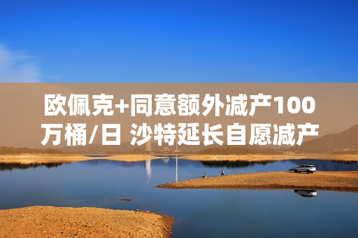 欧佩克+同意额外减产100万桶/日 沙特延长自愿减产政策 第1张