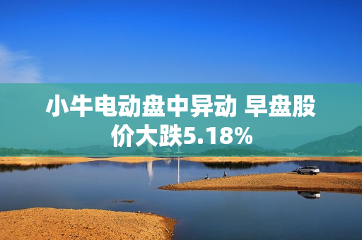 小牛电动盘中异动 早盘股价大跌5.18%