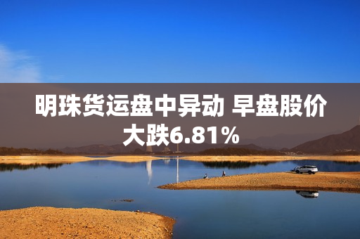 明珠货运盘中异动 早盘股价大跌6.81% 第1张