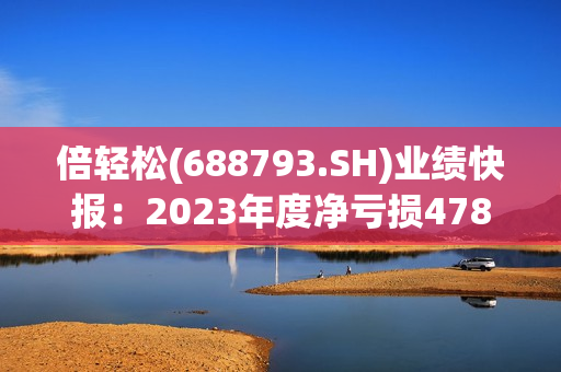 倍轻松(688793.SH)业绩快报：2023年度净亏损4789.86万元