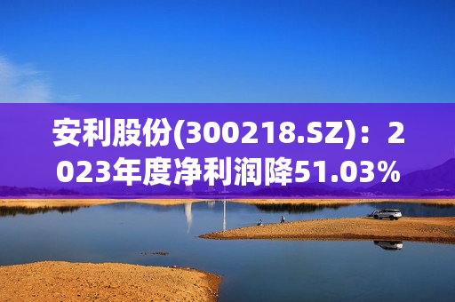 安利股份(300218.SZ)：2023年度净利润降51.03%至7082.38万元 拟10派1.3元