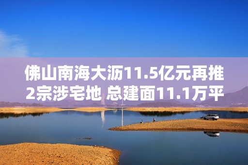 佛山南海大沥11.5亿元再推2宗涉宅地 总建面11.1万平米 第1张