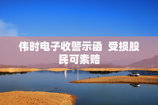 伟时电子收警示函  受损股民可索赔