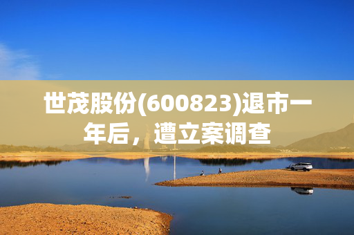 世茂股份(600823)退市一年后，遭立案调查