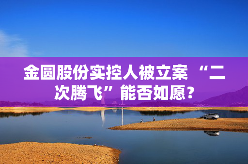 金圆股份实控人被立案 “二次腾飞”能否如愿？