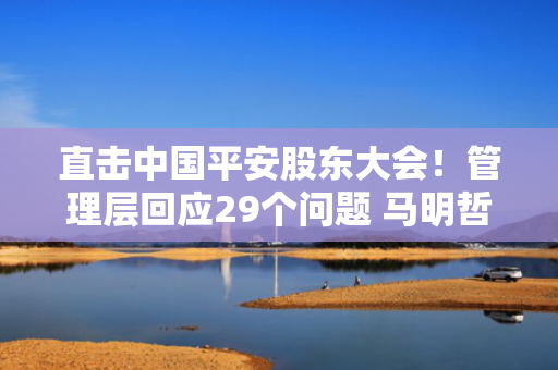 直击中国平安股东大会！管理层回应29个问题 马明哲发声！