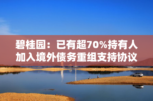 碧桂园：已有超70%持有人加入境外债务重组支持协议