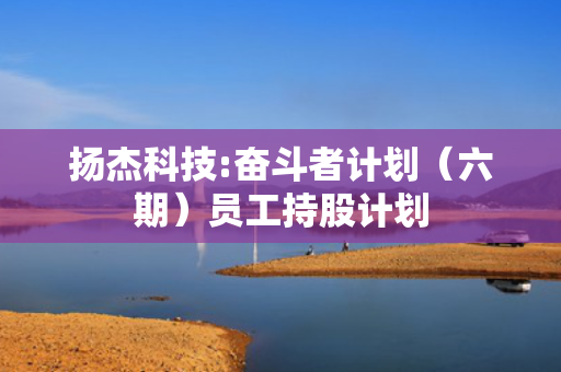 扬杰科技:奋斗者计划（六期）员工持股计划