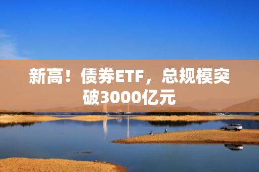新高！债券ETF，总规模突破3000亿元