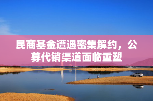 民商基金遭遇密集解约，公募代销渠道面临重塑