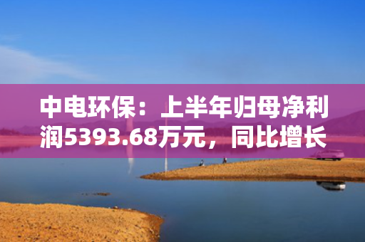 中电环保：上半年归母净利润5393.68万元，同比增长2.87%