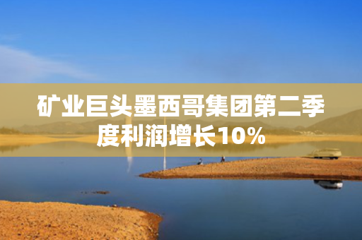 矿业巨头墨西哥集团第二季度利润增长10% 第1张