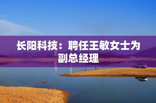 长阳科技：聘任王敏女士为副总经理