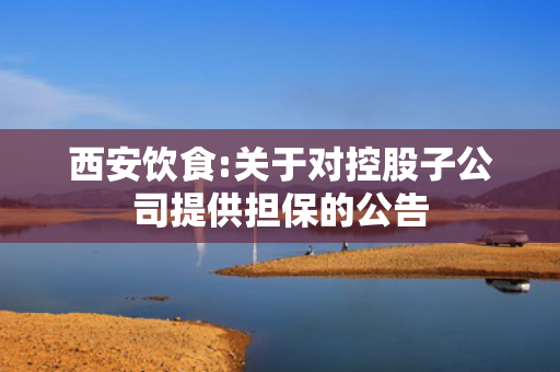西安饮食:关于对控股子公司提供担保的公告 第1张