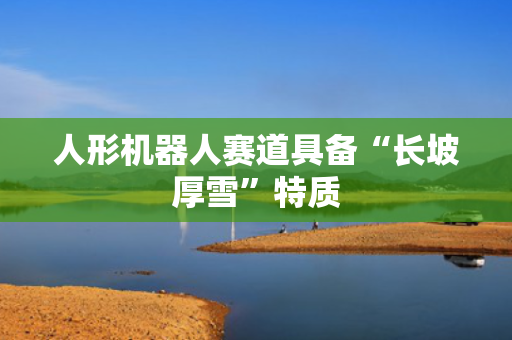 人形机器人赛道具备“长坡厚雪”特质 第1张