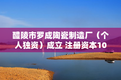 醴陵市罗成陶瓷制造厂（个人独资）成立 注册资本10万人民币 第1张