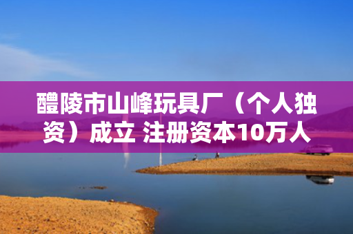 醴陵市山峰玩具厂（个人独资）成立 注册资本10万人民币 第1张