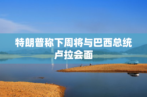 特朗普称下周将与巴西总统卢拉会面