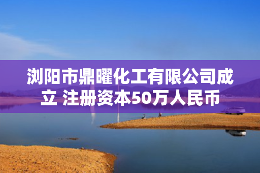 浏阳市鼎曜化工有限公司成立 注册资本50万人民币 第1张
