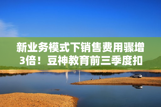 新业务模式下销售费用骤增3倍！豆神教育前三季度扣非净利降六成，应收账款翻倍