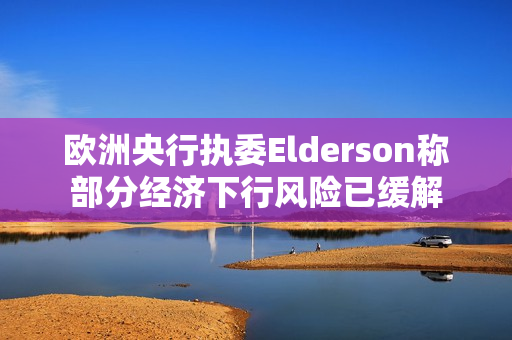 欧洲央行执委Elderson称部分经济下行风险已缓解 第1张 欧洲央行执委Elderson称部分经济下行风险已缓解 第1张
