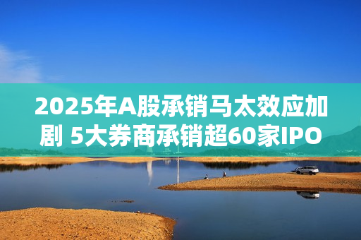 2025年A股承销马太效应加剧 5大券商承销超60家IPO 第1张 2025年A股承销马太效应加剧 5大券商承销超60家IPO 第1张