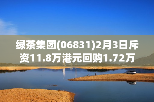 绿茶集团(06831)2月3日斥资11.8万港元回购1.72万股