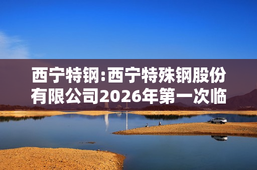 西宁特钢:西宁特殊钢股份有限公司2026年第一次临时股东会法律意见书