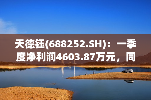 天德钰(688252.SH)：一季度净利润4603.87万元，同比下滑34.76%