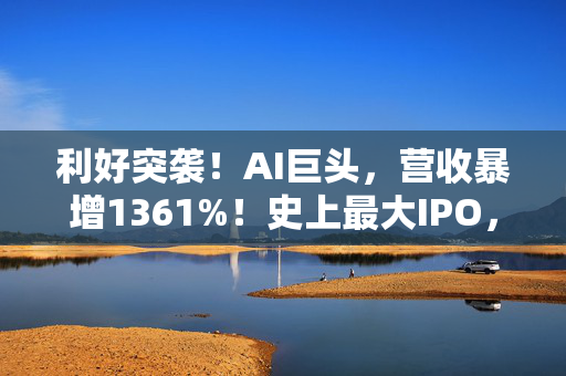 利好突袭!AI巨头,营收暴增1361%!史上最大IPO,即将来袭? 第1张 利好突袭!AI巨头,营收暴增1361%!史上最大IPO,即将来袭? 第1张