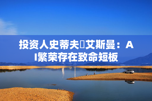 投资人史蒂夫・艾斯曼：AI繁荣存在致命短板