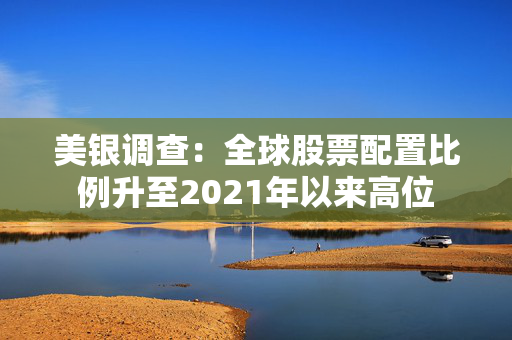 美银调查：全球股票配置比例升至2021年以来高位