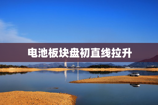 电池板块盘初直线拉升 第1张