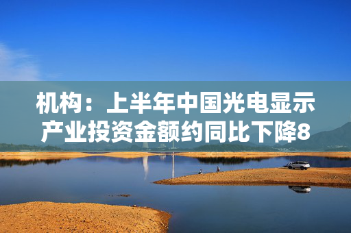 机构：上半年中国光电显示产业投资金额约同比下降80.3% 第1张