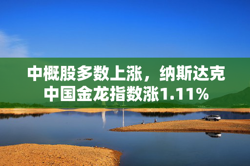 中概股多数上涨，纳斯达克中国金龙指数涨1.11%