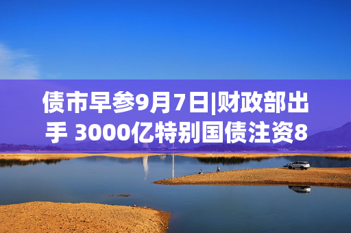 债市早参9月7日|财政部出手 3000亿特别国债注资8家中央金融企业；央行今日开展5000亿元买断式逆回购操作