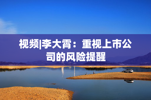视频|李大霄：重视上市公司的风险提醒