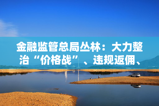 金融监管总局丛林：大力整治“价格战”、违规返佣、“高息高返”等行为