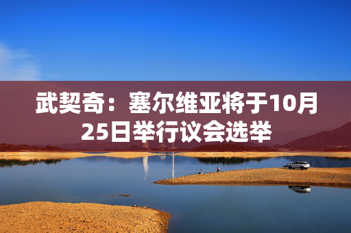 武契奇：塞尔维亚将于10月25日举行议会选举 第1张