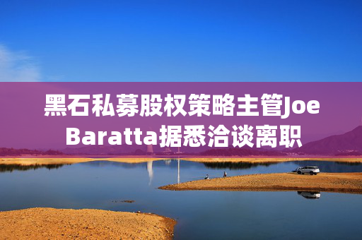 黑石私募股权策略主管Joe Baratta据悉洽谈离职